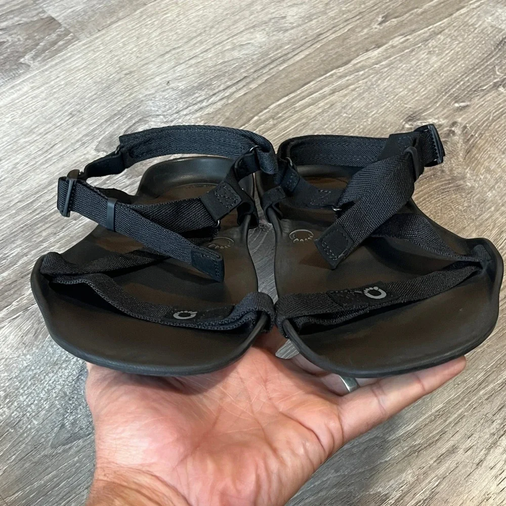 Xero Shoes Z-Trek Mens 12 Black Barefoot Minimalist Sport Hiking Sandals